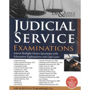 Law & Justice Publishing Co’s Judicial Service Examinations with Solved MCQs [JMFC Exam 2021]